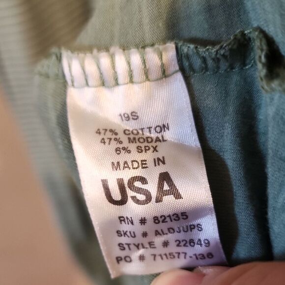 Fresh Produce Green Fitted Sleeveless Tank Top - Picture 3 of 6